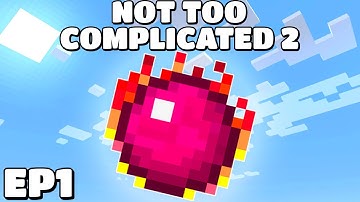 THE BEST SKYBLOCK MODPACK? Not Too Complicated 2 EP1 | Modded Minecraft 1.16