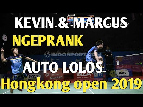 hongkong open 2019 badminton | Kevin / Gideon vs Xiang / Cheng | 16 besar - io.tv