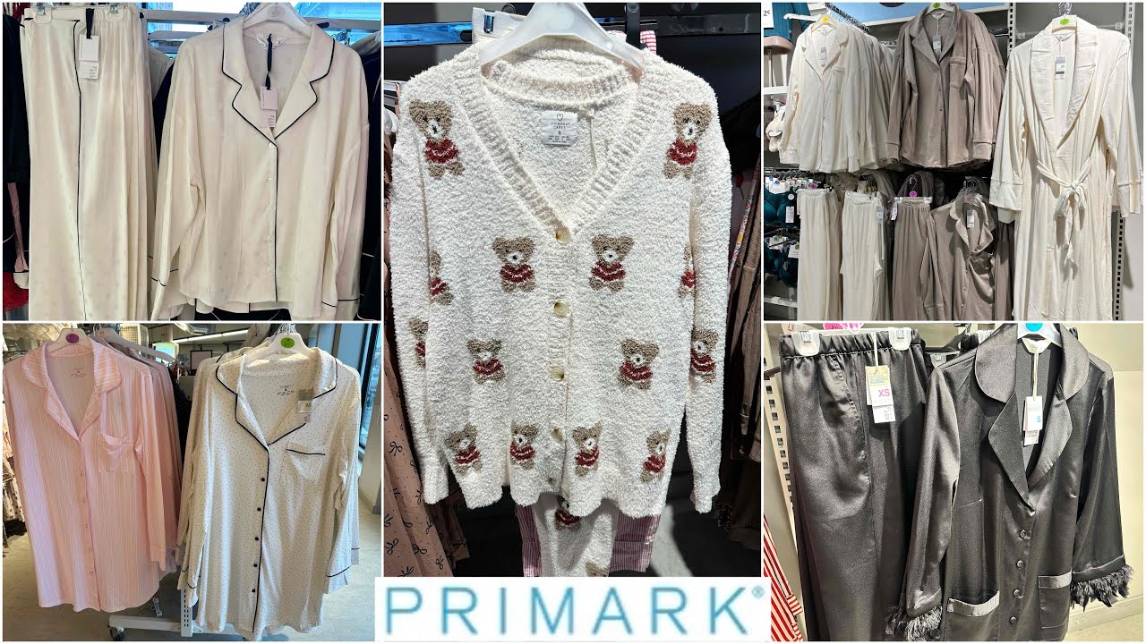 Primark women’s pyjamas new collection / December 2024