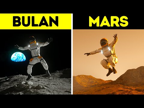 Video: Manakah yang memiliki tarikan gravitasi terbesar Bumi Mars atau Bulan?