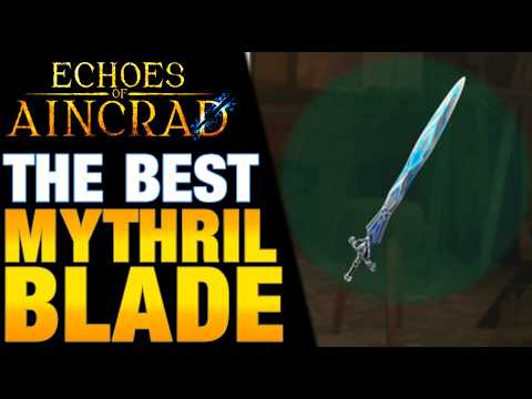 THE MYTHRIL BLADE IS INSANELY GOOD! | Sword Art Online: Echoes of Aincrad PS5 Gameplay #SAO