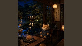 Lantern Reflections Beneath the Pines