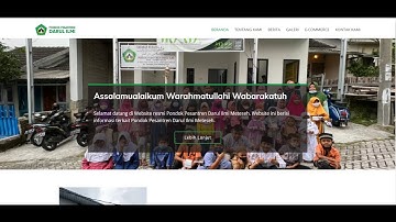 Sistem Informasi Ponpes Laravel 6