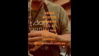 #8965 10th April 2026 #031100 YAMAHA YAS-23