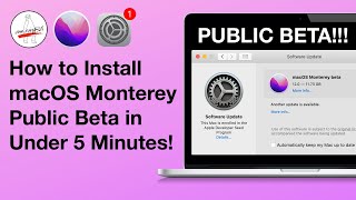 How to Install macOS Monterey Public Beta in 5 Min! FULL WALKTHROUGH I'll show you 2 different ways! screenshot 4