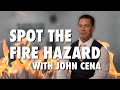 John Cena is not good at fire safety... - Playing With Fire Interview