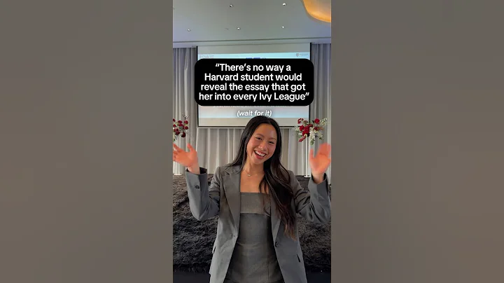 The essay that got me into every Ivy League