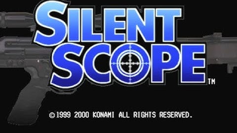 사일런트 스코프 1 Silent Scope 1 1999 Konami PS2