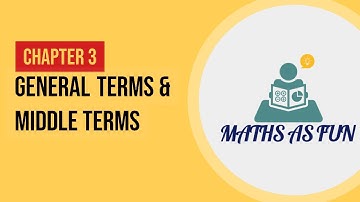 GENERAL & MIDDLE TERM(S) | BINOMIAL EXPANSION | CBSE NCERT Class 10 11 12 Maths