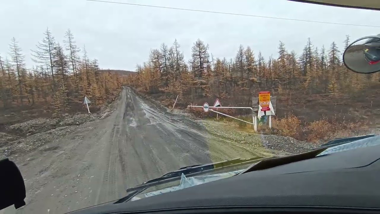 Вахта 2025 год. Чукотка. Летник, конец  сентября. Маршрут Билибино - Певек. Часть 1.