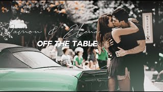 Damon & Elena | off the table