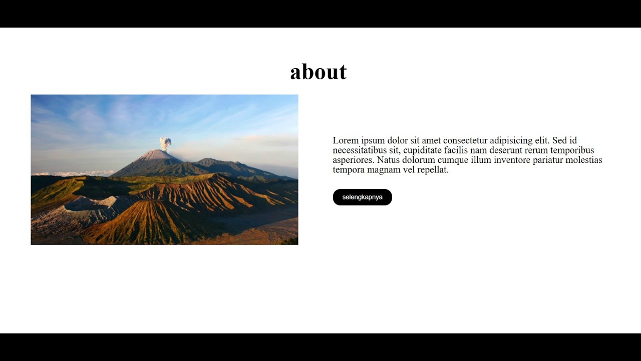 About Us Page HTML & CSS - YouTube