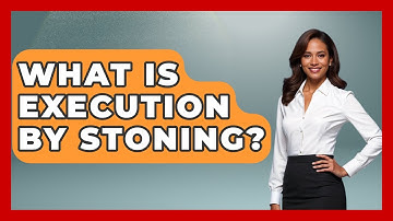 What Is Execution By Stoning? - Jail & Prison Insider