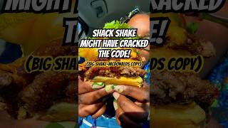 Shake Shake NEW big SHACK (copy of McDonalds Big Mac) #foodie #burger #foodreview #food