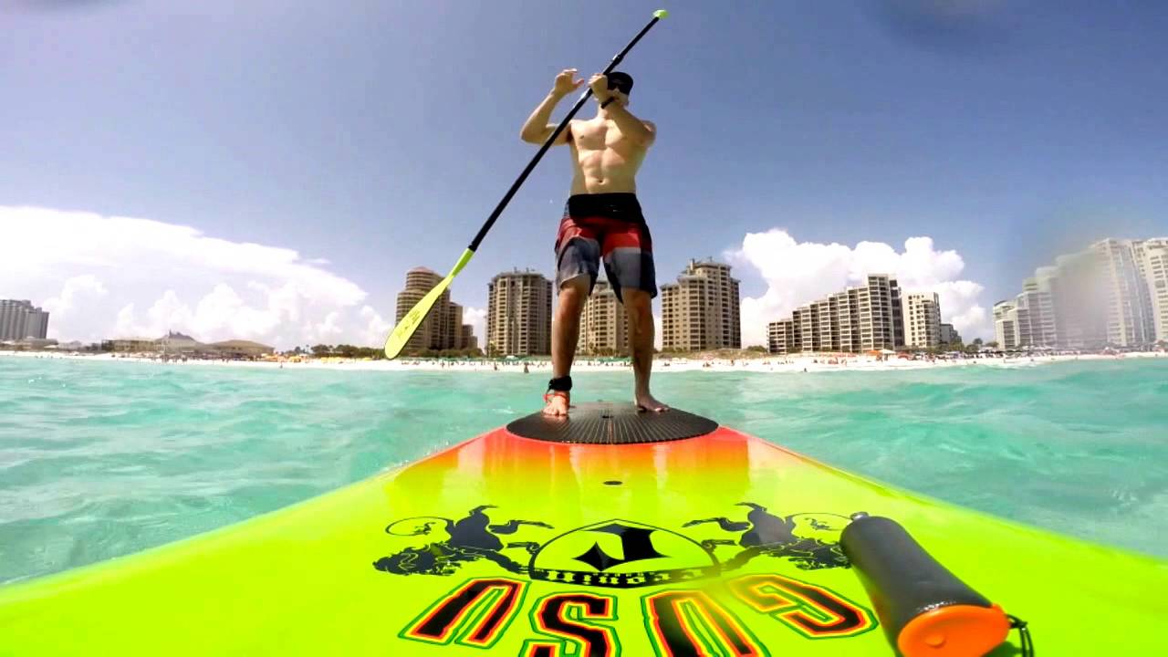 Destin 2015 Paddleboarding Day 1 YouTube