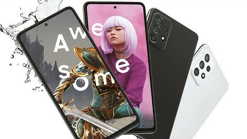 Samsung Galaxy A52s 5G Official Video & Firstlook !!