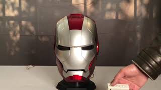 Iron Man Mk5 Helmet Demonstration