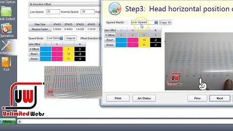 Konica 512i calibration settings full video #konica #512i #1024i