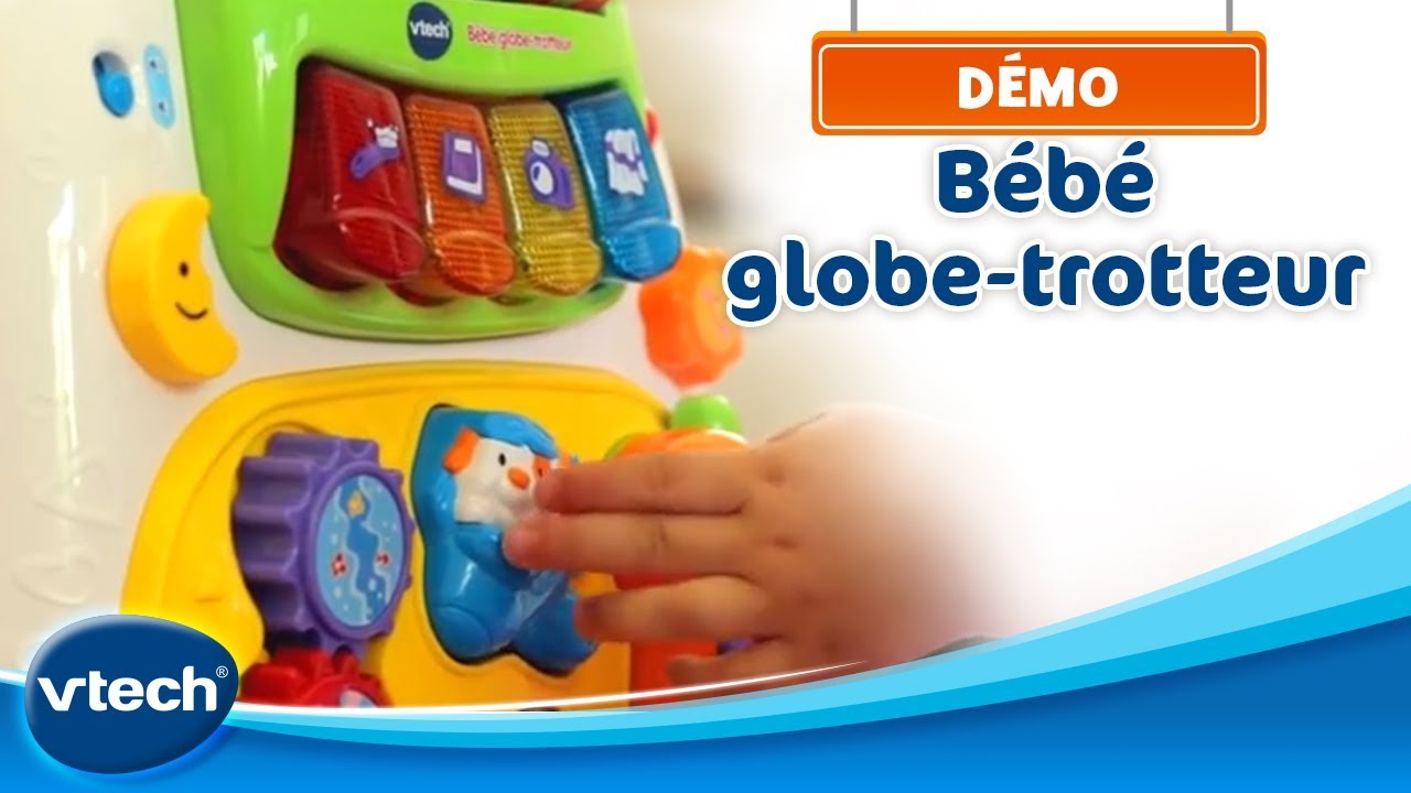 Bébé globe-trotteur - Bébé part en voyage au pays des découvertes