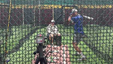 Justin Ogle C2's Batting Skills Assessment Exit Velo