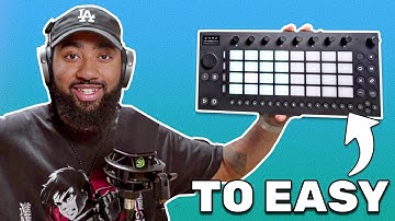 making beats with the ableton move is too easy
