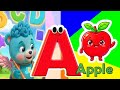 ABC draw 🍎Alphabet &amp; Colors for Toddlers | Nursery Rhymes &amp; Kids Songs