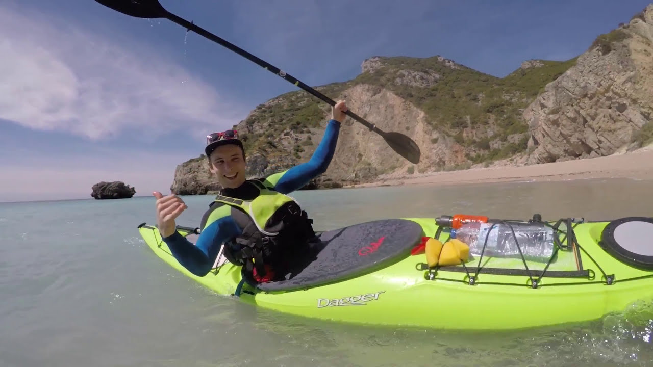 Kayak course in Portugal YouTube