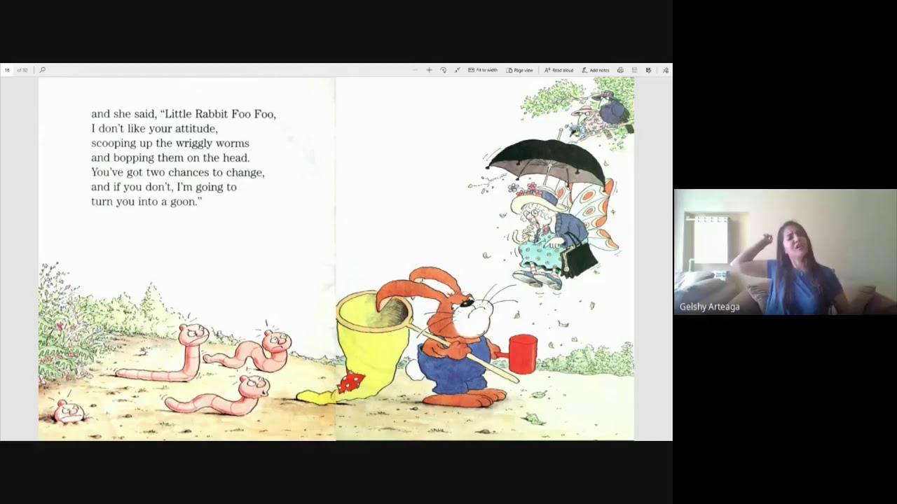 Little Rabbit Foo Foo, By Michael Rosen and Arthur Robins - YouTube