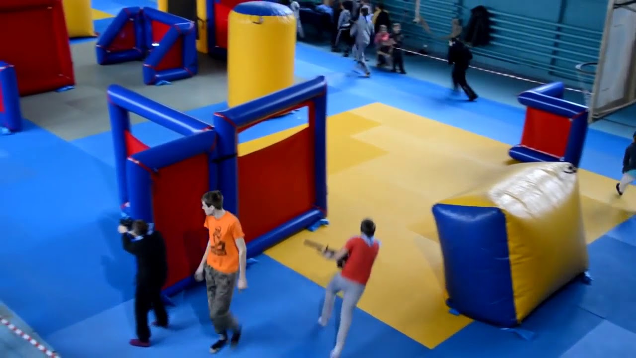 Лазертаг в Харькове в спортивном зале Форпост