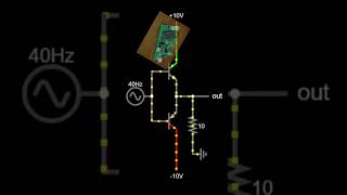 🔋 How Push-Pull Transistor Circuit Works ⚡ | Animation for Beginners 🎓 | #ElectronicsShorts