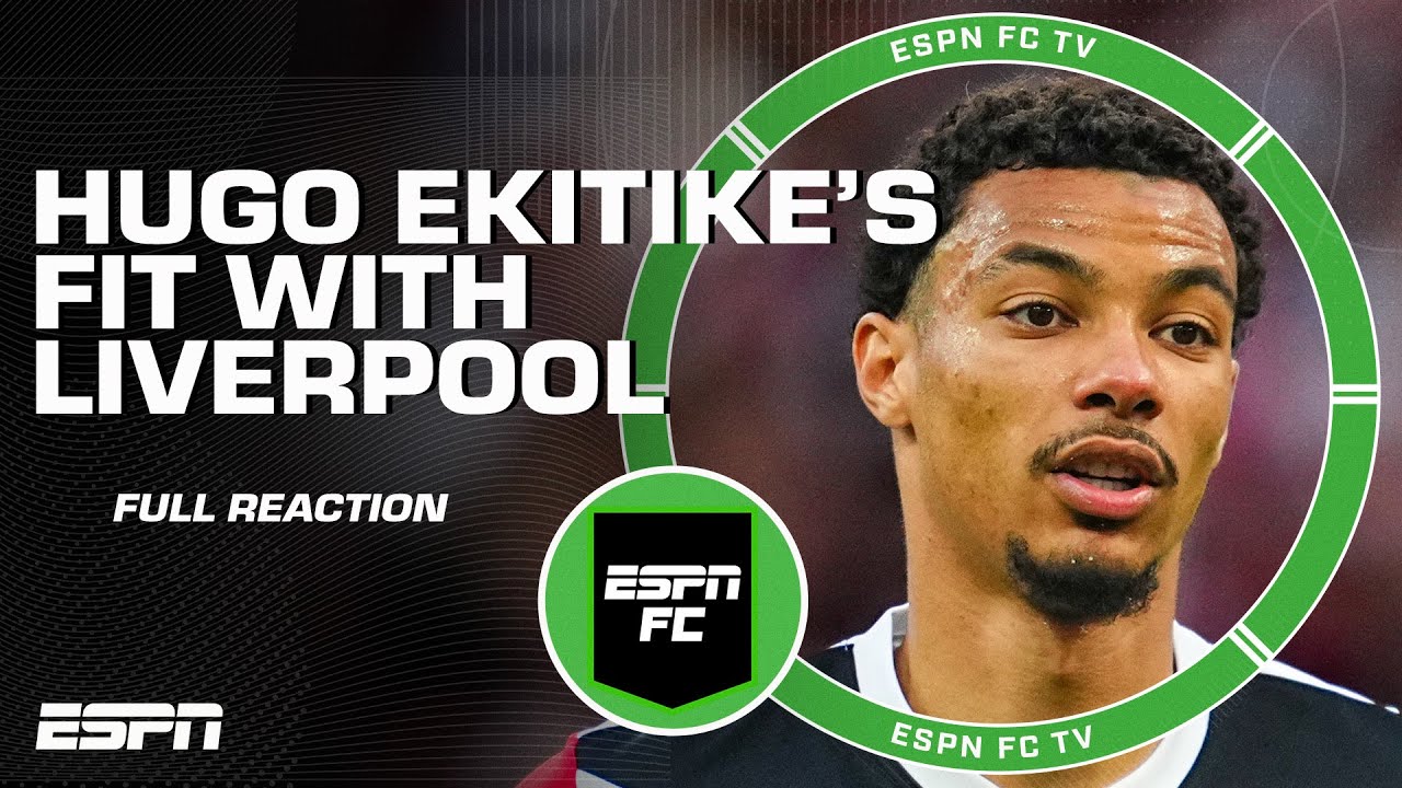 Hugo Ekitike set to join Liverpool for £82.3M transfer fee 💰 [FULL REACTION] | ESPN FC