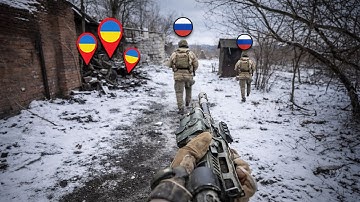 Russian Soldiers Smash Into Ukrainian Positions in Brutal Close Combat