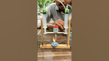 Hydraulic pressure machine #experiment #science #shorts