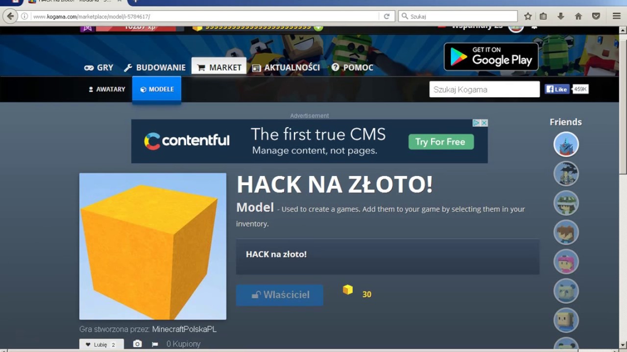 HACK na złoto!!! 2017 NEW!!! KoGaMa ( Działa!!! ) Działa tylko na