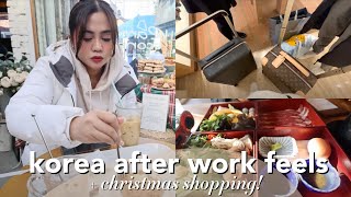 VLOGMAS 2022: korea after work feels+ christmas shopping (December 17-18, 2022.) | Anna Cay ♥