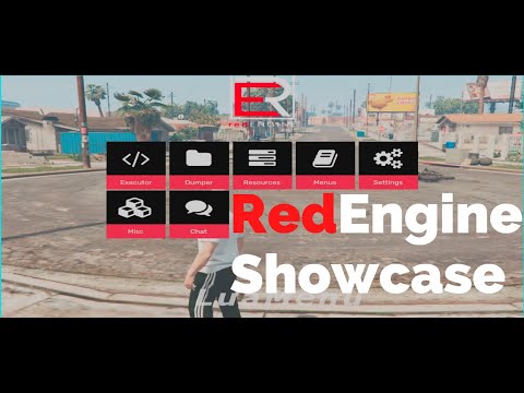 RedEngine Executor FiveM Showcase | UD 2021 | MODMENU, AIMBOT , ESP |