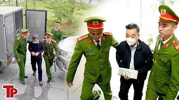 Sáng sớm, cảnh sát dẫn giải ông Nguyễn Thanh Long và 37 bị cáo trong đại án Việt Á đến tòa | TP