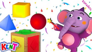 Kent el elefante | El Puzzle Mágico de Kent: ¡Descubre Formas y Colores! | Learn shapes