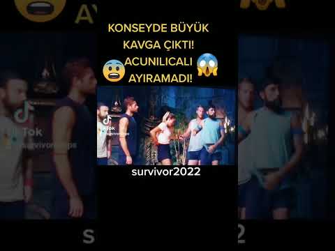 konseyde büyük kavga acunılıcalı ve ekibi ayıramaz #survivor #konsey @survivor2022