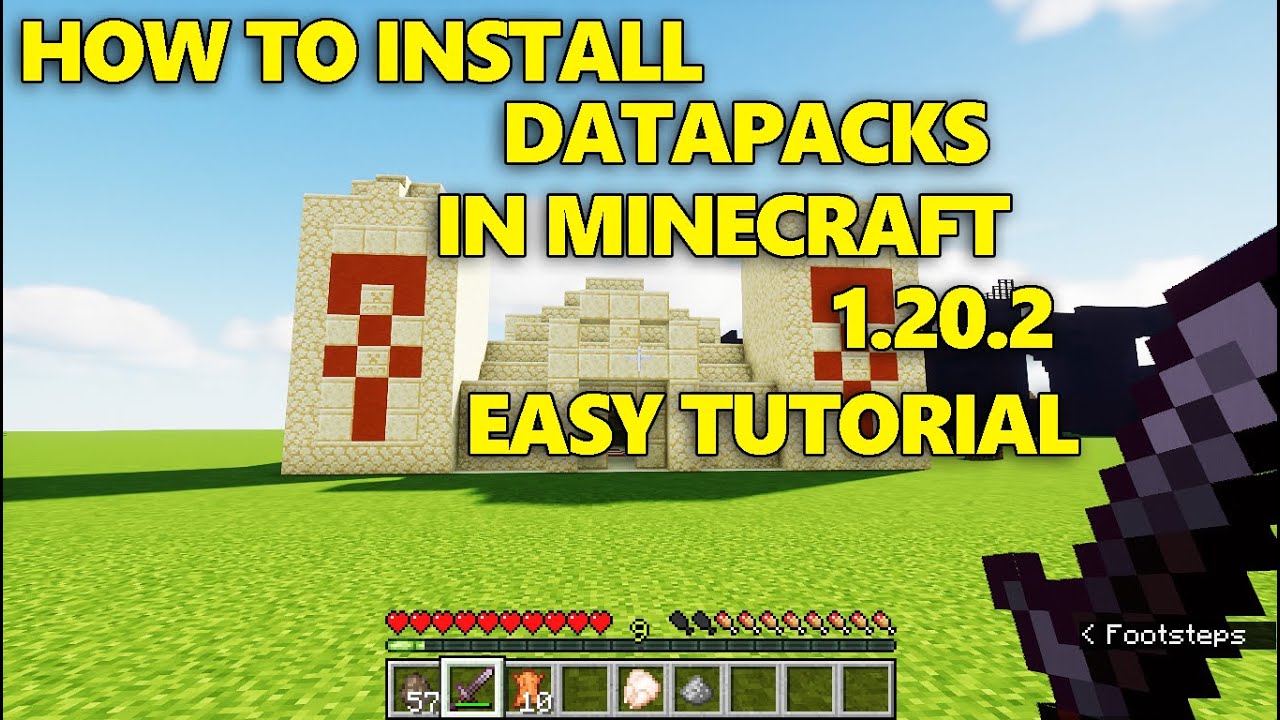 How to Install Minecraft Data Packs