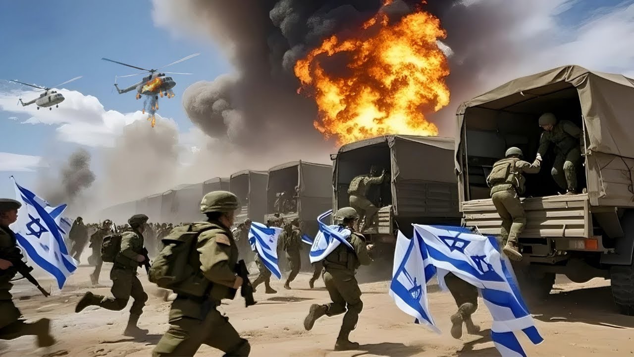 Срочные новости! Израильская военная база уничтожена смертоносным иранским оружием, тысячи израильск