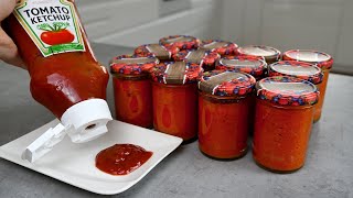 Homemade ketchup without chemicals: This is the best way to prepare ketchup!