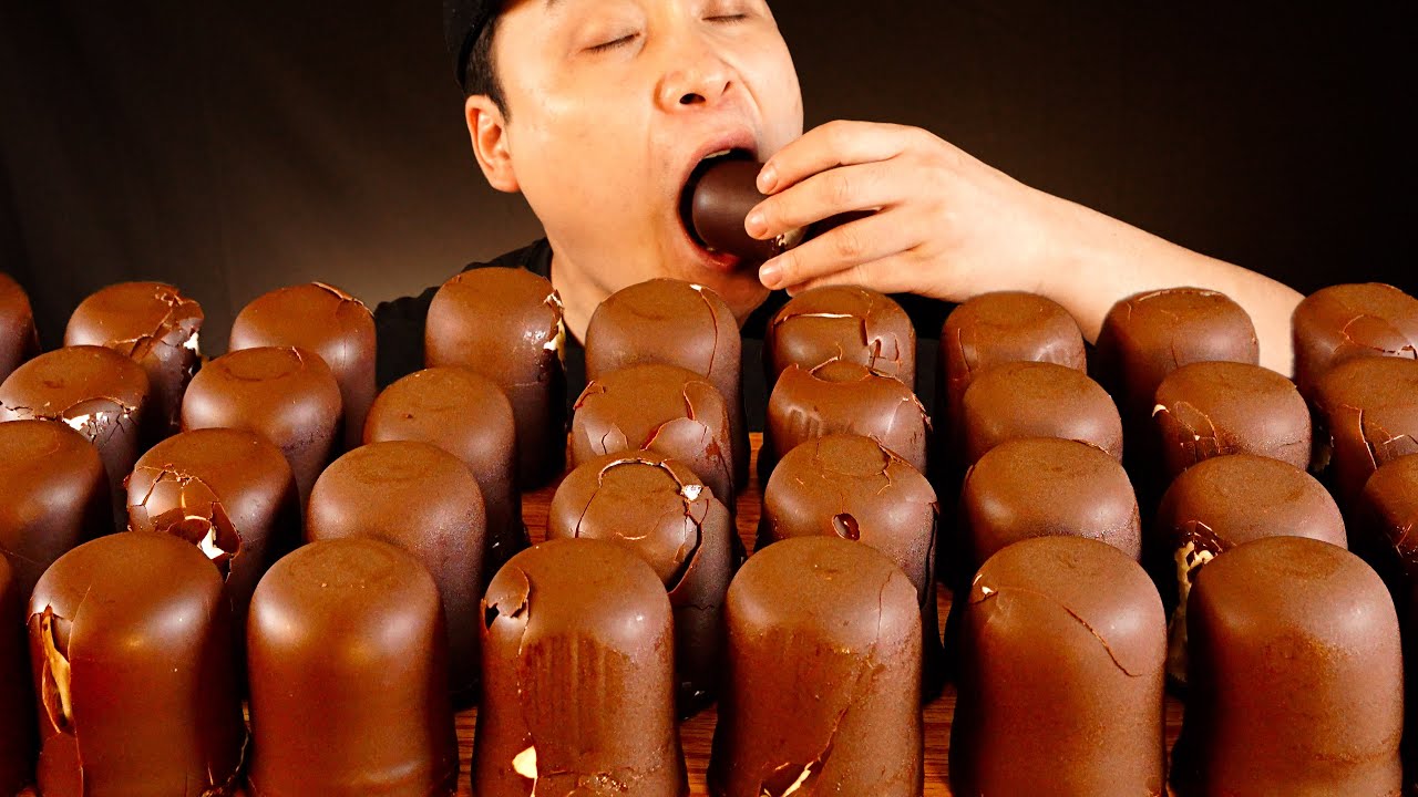 Мукбанг Дикмана со сладким шоколадом и зефиром!