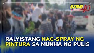 Protester who sprayed paint on police to face complaints: NCRPO | DZMM Teleradyo (12 June 2026)