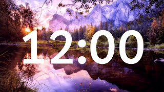 12 Minute lofi  Relaxing Timer | Be a Relax |