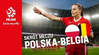 el. MŚ kobiet: SKRÓT meczu POLSKA – BELGIA (1:1)