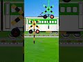 【踏切アニメ】楽しいふみきりカンカンの日常ショート動画 #9 🚋 A fun railroad crossing every day #9 🚋 #shorts