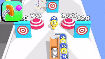 Bouncing Balls Run ​- All Levels Gameplay Android,ios (Part 31)