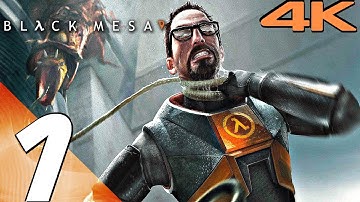 BLACK MESA - Gameplay Walkthrough Part 1 - Prologue [4K 60FPS] Half-Life Remake