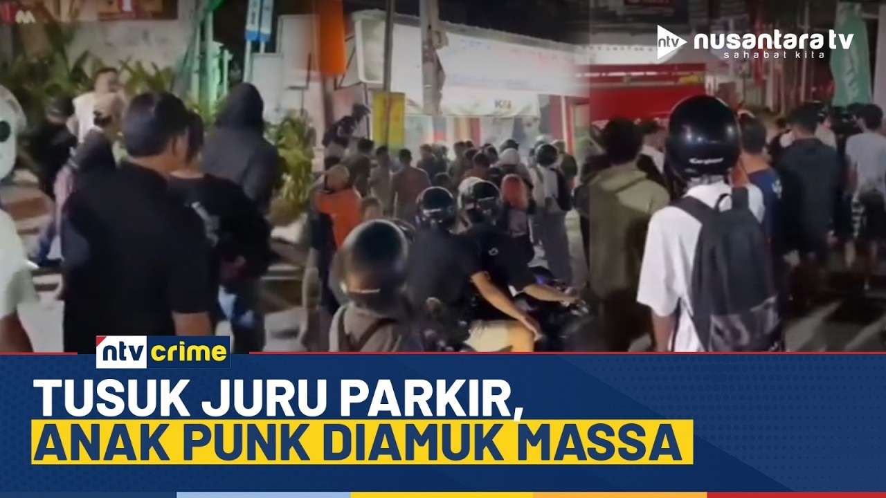 Viral! Anak Punk Diamuk Massa Usai Tusuk Juru Parkir, Motifnya Pelaku di Luar Dugaan | NTV CRIME